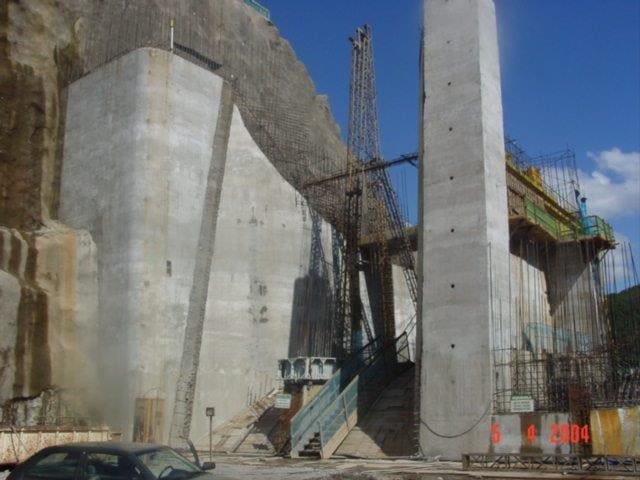 Tomada d'Água UHE Campos Novos